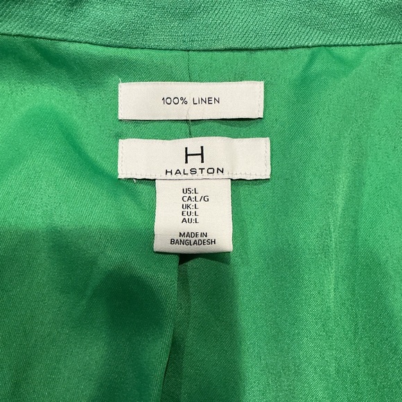 Halston Heritage Vibrant Green Blazer - Picture 4 of 7